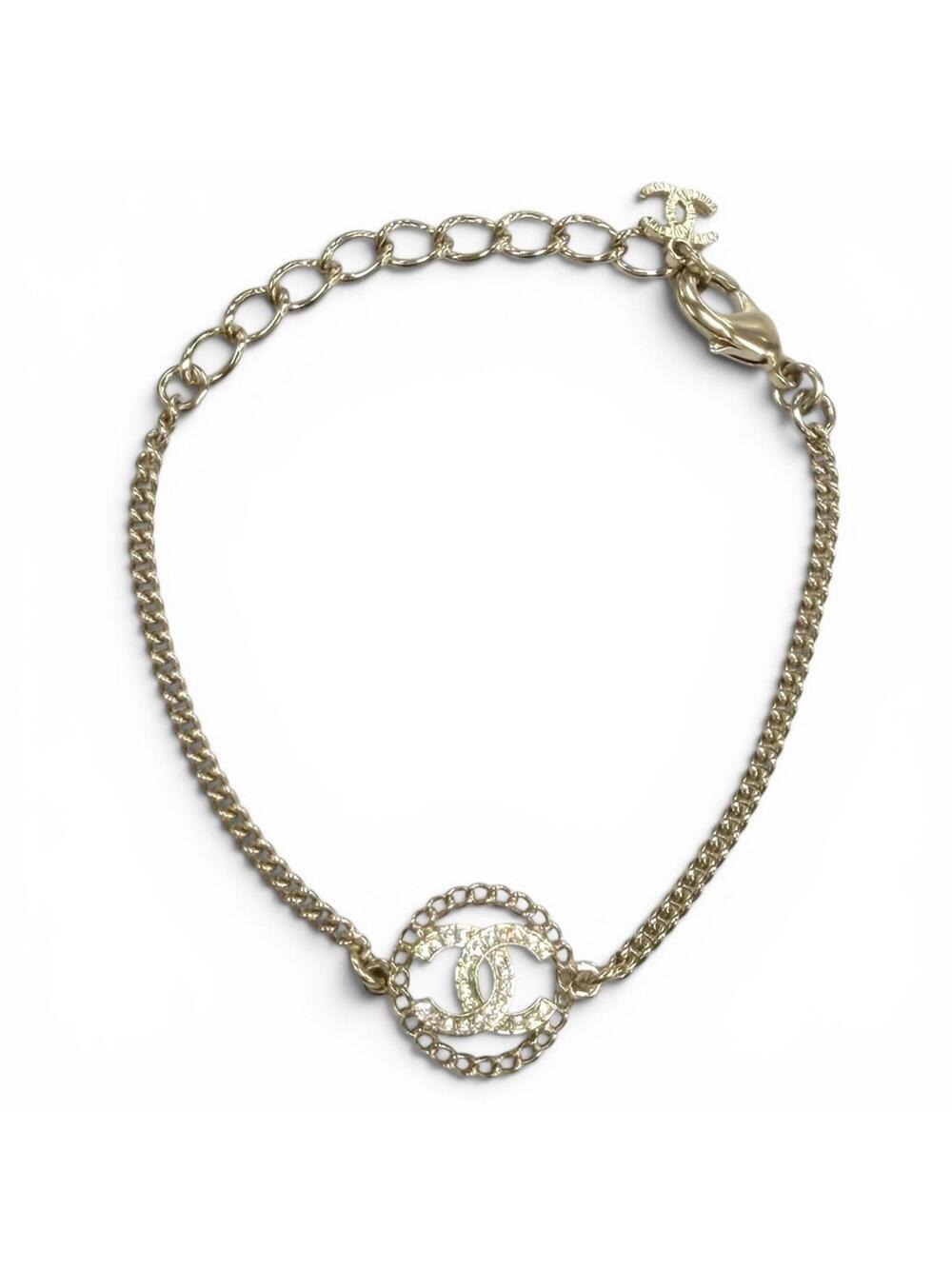 Chanel Cc Logo Bracelet Metal #276252C11B